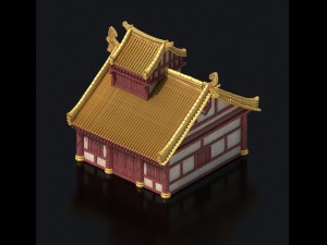 city building - luxury house 03 Model 3D