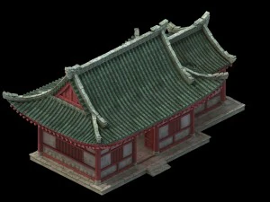 city building - house 032 3D Model