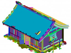 city building - broken house 3D Model