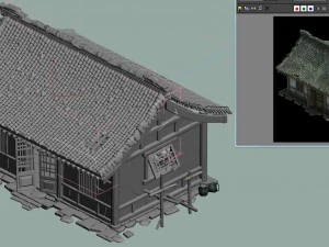 city building - broken house 3D Model