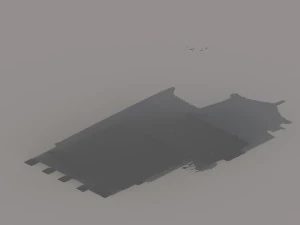 city building - shop 043 3D Model