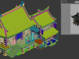 city building - shop 043 3D Model