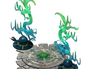 city - round chariography 05 3D Model