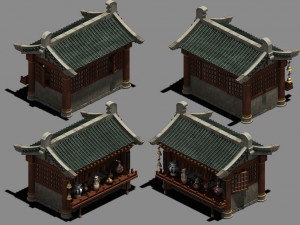 city - grocery store 16 3D Model