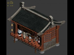 city - grocery store 16 3D Model
