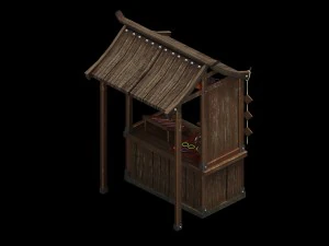 city - grocery store 17 3D Model