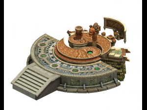 taoism - altar Modelo 3D