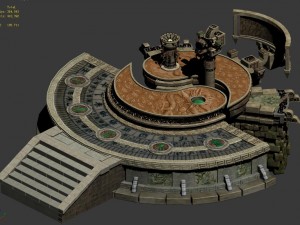 taoism - altar 3D Model