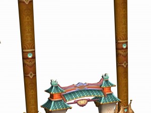 low mold - architecture - boat - altar - machine b 3D मॉडल
