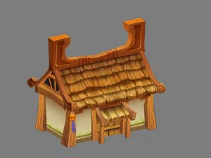 low mold games - houses 3D Model