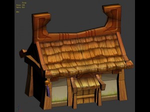 low mold games - houses 3D 模型