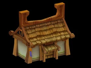 low mold games - houses 3D Model