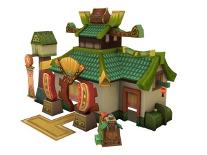low mold games - shops 3D Модель