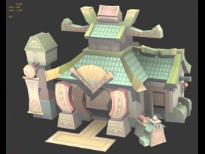 low mold games - shops 3D Модель