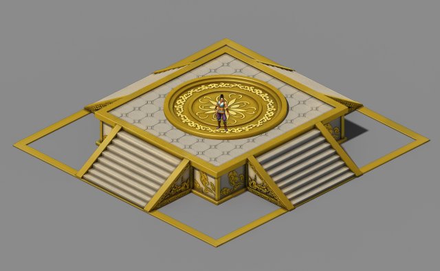 the surface - the wonderful fantasy - the central 3D Модель .c4d .max .obj .3ds .fbx .stl .blend 