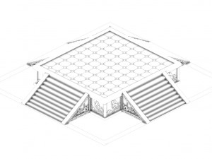 the surface - the wonderful fantasy - the central 3D Модель