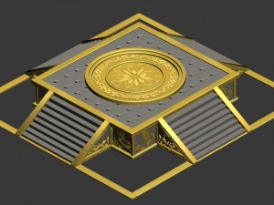 the surface - the wonderful fantasy - the central 3D Модель