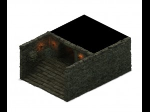 underground palace - exit 3D Модель