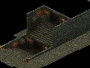 underground palace - exit Modèle 3D