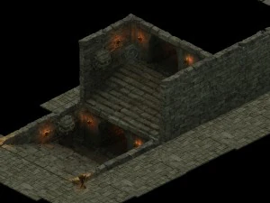 underground palace - exit 3D Model