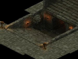 underground palace - entrance 3D Model