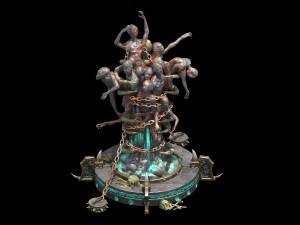 hell - ghost totem 3Dモデル