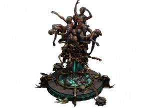 hell - ghost totem Modèle 3D