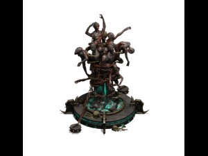 hell - ghost totem Modèle 3D