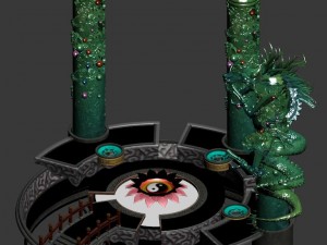 cave system - closed chamber Modello 3D