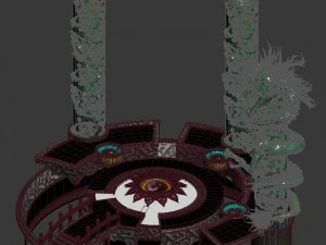 cave system - closed chamber 3D Model