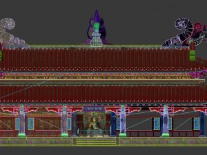 jaskinia - budowanie systemu 01 Model 3D