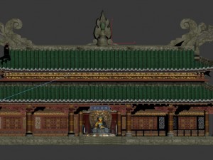 cave - system building 01 Modèle 3D