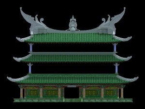 H&ouml;hle - Systemgeb&auml;ude 02 3D Modell