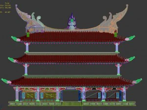 cave - system building 02 3D Model