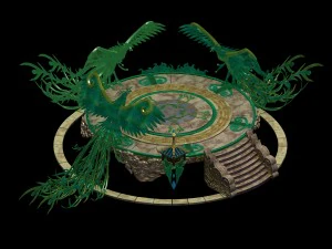 phoenix - transmission platform 02 3D Model