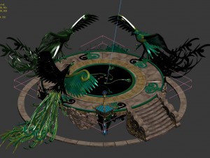 phoenix - transmission platform 02 3D Model