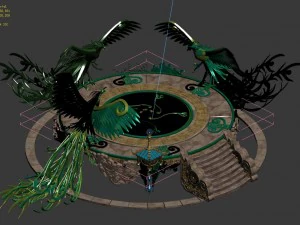 phoenix - transmission platform 02 3D Model