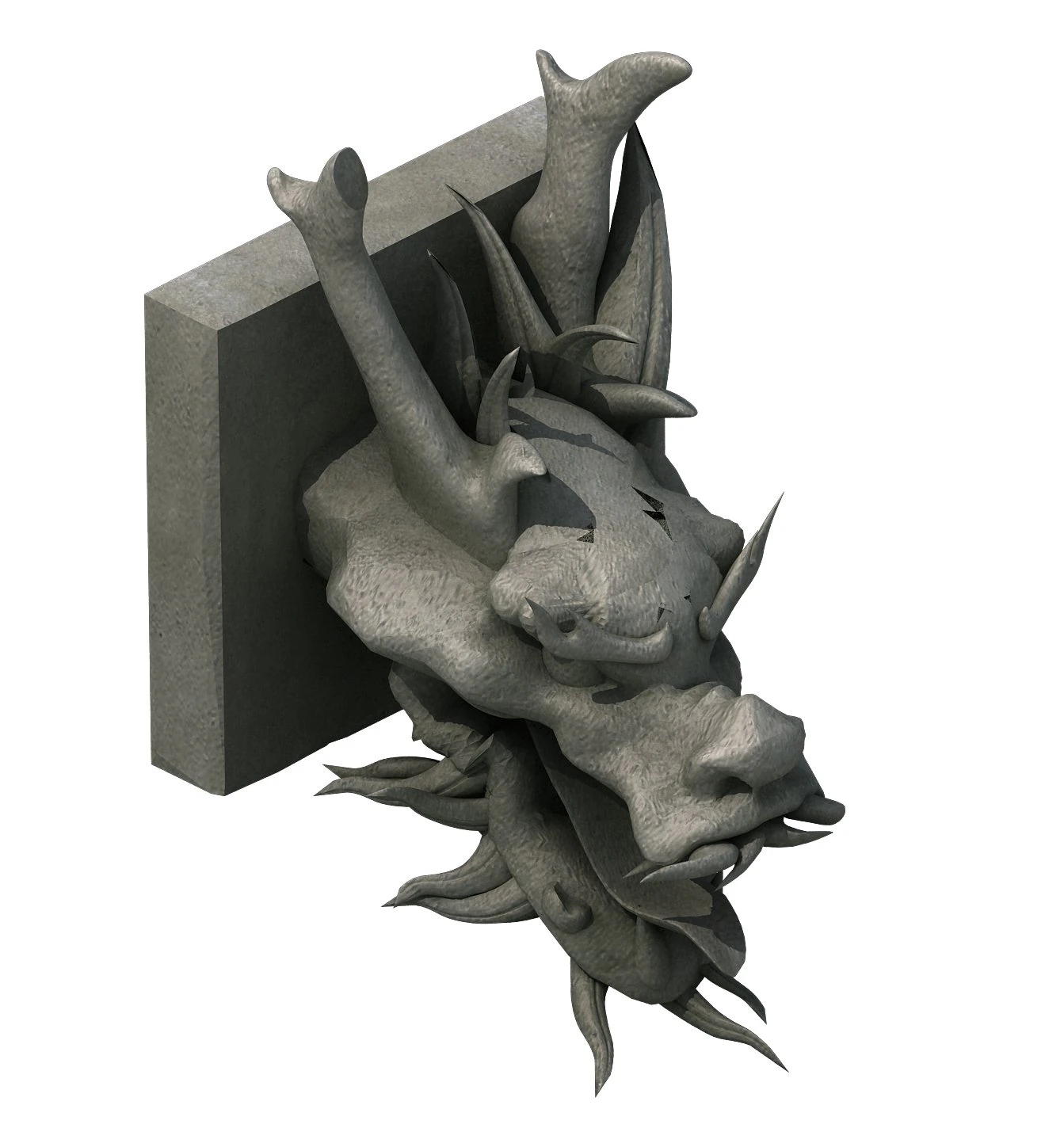 ancient building accessories - leading 3D Model .c4d .max .obj .3ds .fbx .stl .blend 