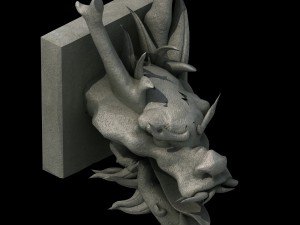 ancient building accessories - leading Modèle 3D
