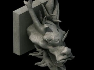 ancient building accessories - leading 3D Model