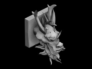 ancient building accessories - leading 3D Model