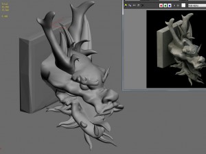 ancient building accessories - leading Modèle 3D