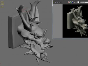 ancient building accessories - leading 3D Model