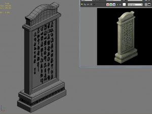ancient building accessories - stone 3D Model
