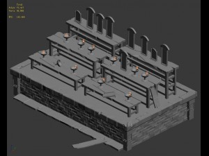 ghost furniture - candlestick 02 Modèle 3D