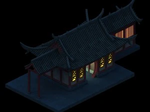 ghost home - small room 3D Model