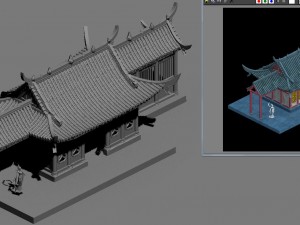 ghost home - small room Model 3D