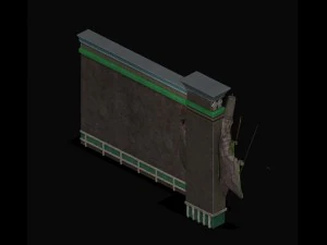 ghost door wall 3D Model
