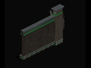 ghost door wall 3D Model