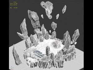 submarine - demon hole entrance Model 3D